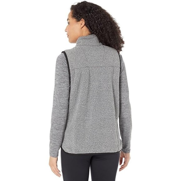 Carhartt Sherpa Fleece Snap Front Vest Womens 2X Plus Relaxed Fit Gray NWT - Picture 4 of 16